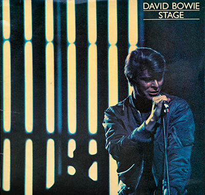 DAVID BOWIE - Stage Live album front cover vinyl record